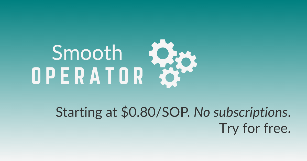 Pricing | Smooth Operator Pro | Smooth Operator